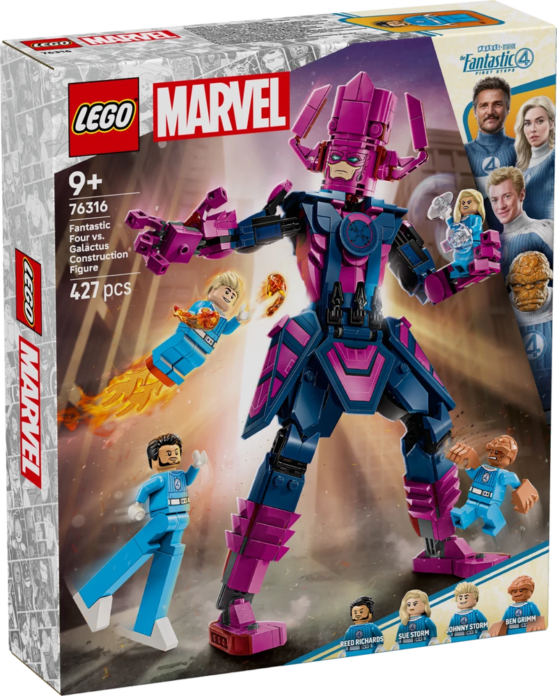 Fantastici Quattro contro personaggio costruibile di Galactus - 76316 - Il Mattoncino