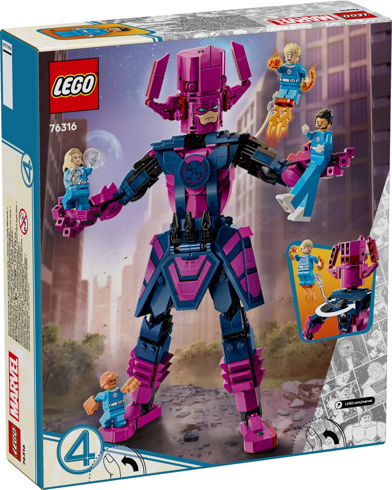 Fantastici Quattro contro personaggio costruibile di Galactus - 76316 - Il Mattoncino