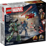 Iron Man e War Machine contro i droni di Hammer - 76320 - Il Mattoncino
