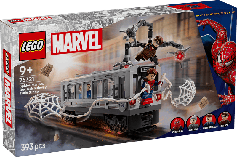 Spider - Man contro Doc Ock: duello sul treno - 76321 - Il Mattoncino