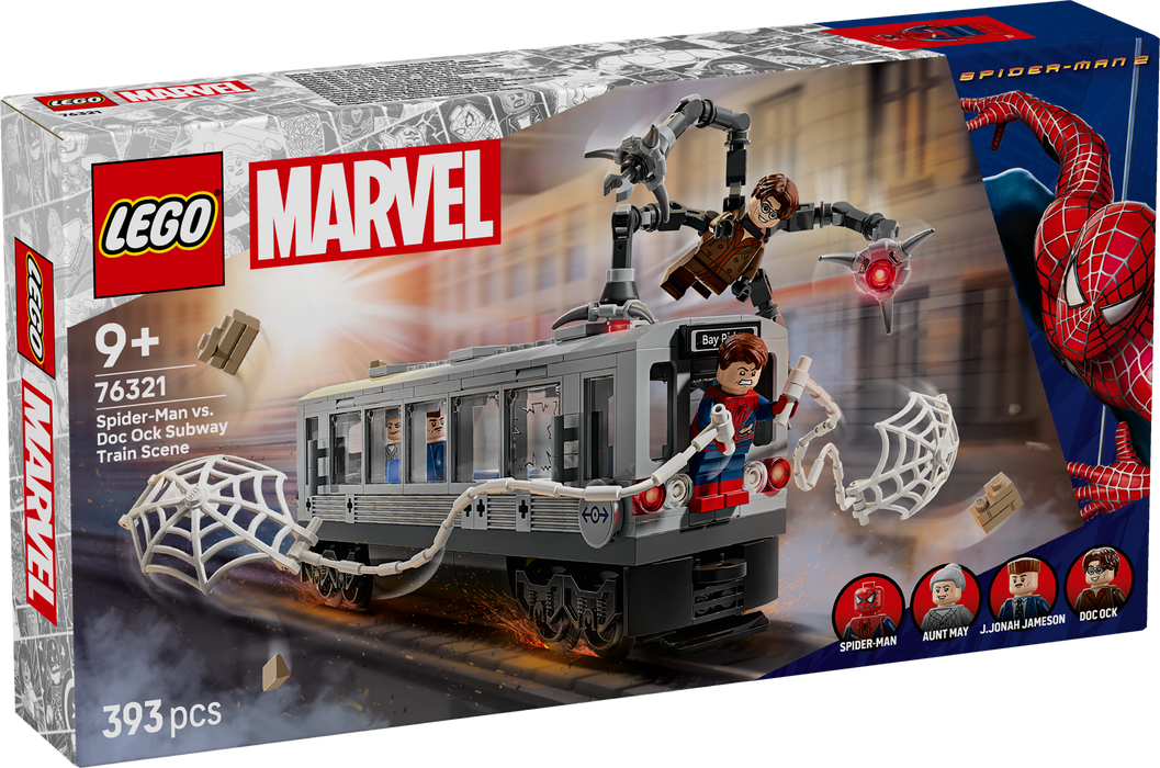 Spider-Man contro Doc Ock: duello sul treno - 76321