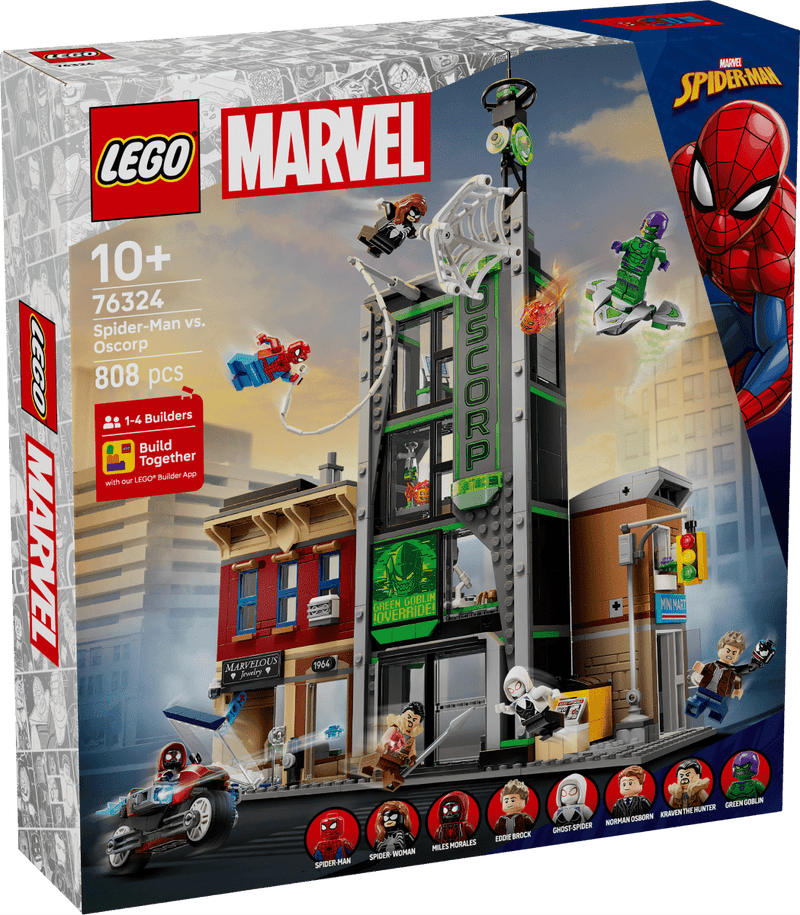Spider - Man contro Oscorp - 76324 - Il Mattoncino
