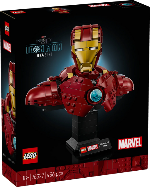 Busto di Iron Man MK4 - 76327 - Il Mattoncino