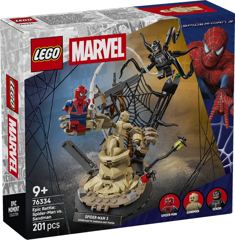 Battaglia epica: Spider - Man vs. Sandman - 76334 - Il Mattoncino