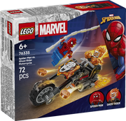 Spider - Man vs. Ghost Rider in motocicletta - 76335 - Il Mattoncino