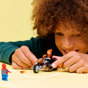 Spider - Man vs. Ghost Rider in motocicletta - 76335 - Il Mattoncino