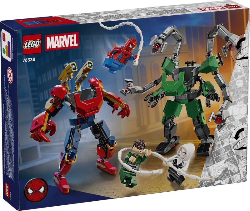 Battaglia mech: Spider - Man vs. Doc Ock - 76338 - Il Mattoncino