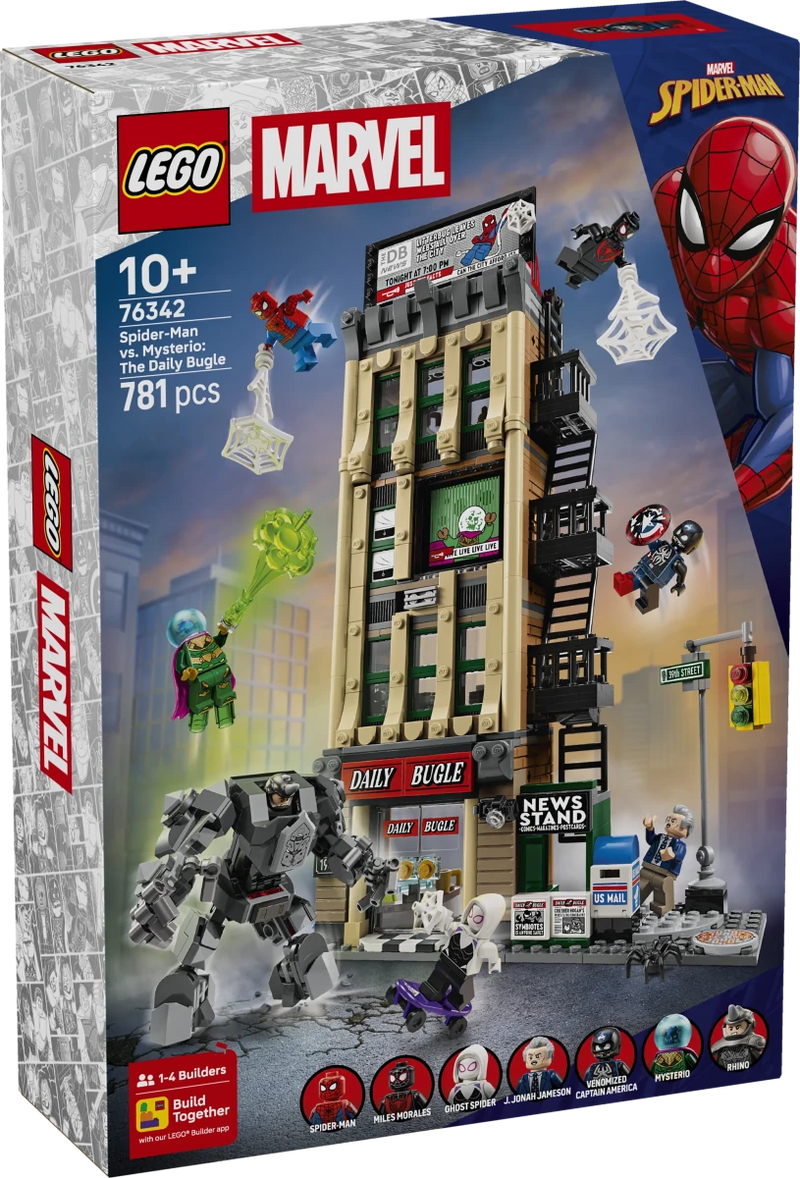 Spider - Man vs. Mysterio: il Daily Bugle - 76342 - Il Mattoncino