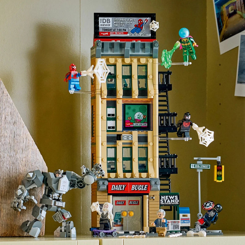 Spider - Man vs. Mysterio: il Daily Bugle - 76342 - Il Mattoncino