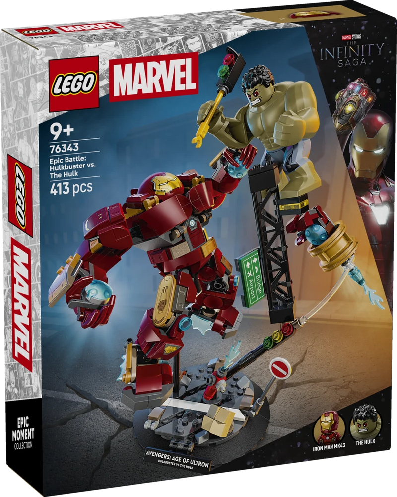 Battaglia epica: Hulkbuster vs. The Hulk - 76343 - Il Mattoncino