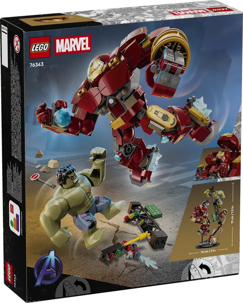 Battaglia epica: Hulkbuster vs. The Hulk - 76343 - Il Mattoncino
