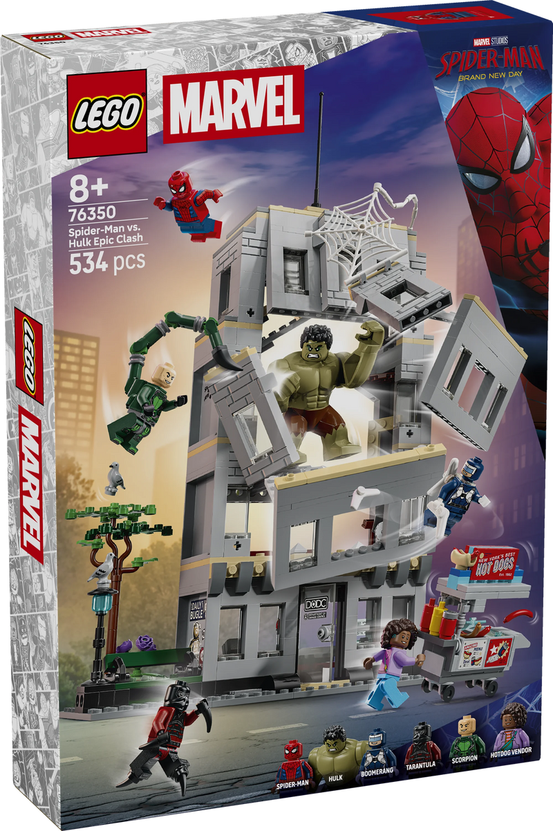 Scontro epico: Spider-Man vs. Hulk - 76350