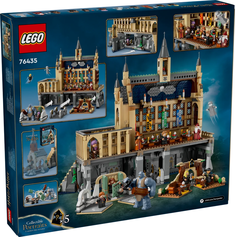 Castello di Hogwarts™: Sala Grande - 76435 - Il Mattoncino