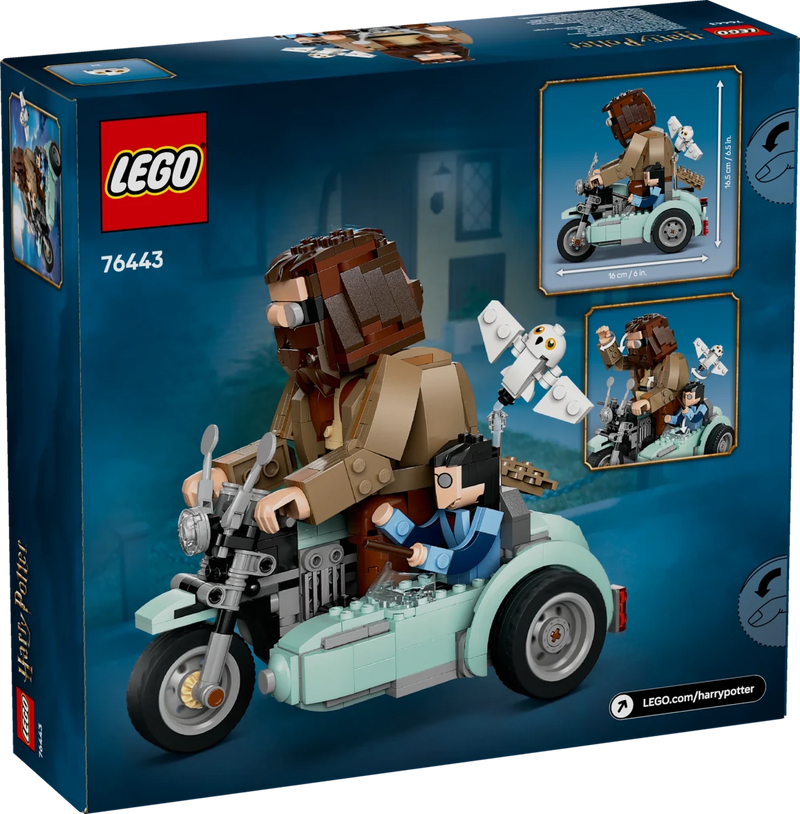 Giro sul sidecar di Hagrid™ e Harry - 76443 - Il Mattoncino