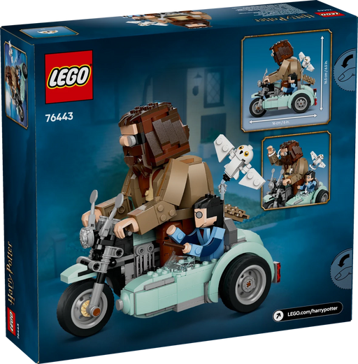 Giro sul sidecar di Hagrid™ e Harry - 76443 - Il Mattoncino