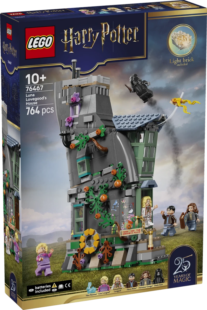 La casa di Luna Lovegood - 76467 - Il Mattoncino