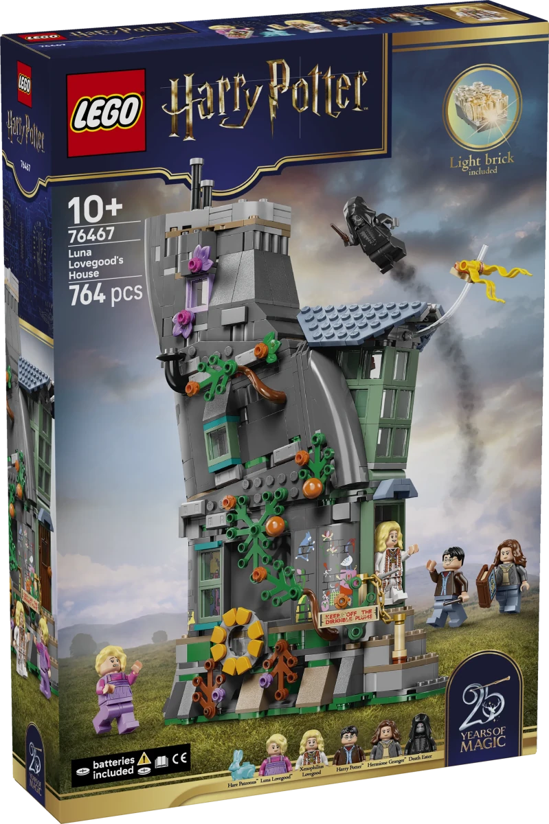 La casa di Luna Lovegood - 76467 - Il Mattoncino