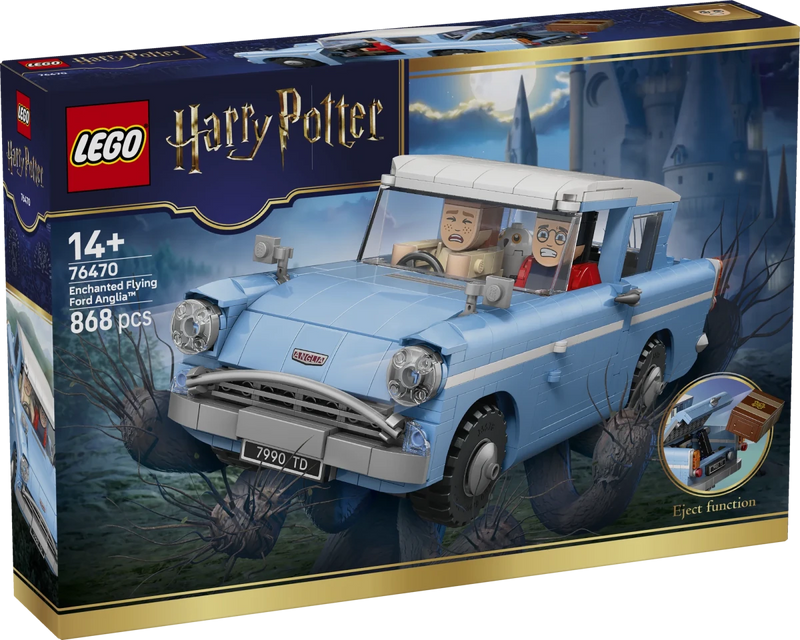 Ford Anglia™ volante incantata - 76470 - Il Mattoncino