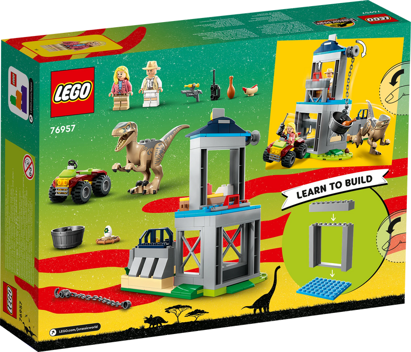La fuga del Velociraptor - 76957