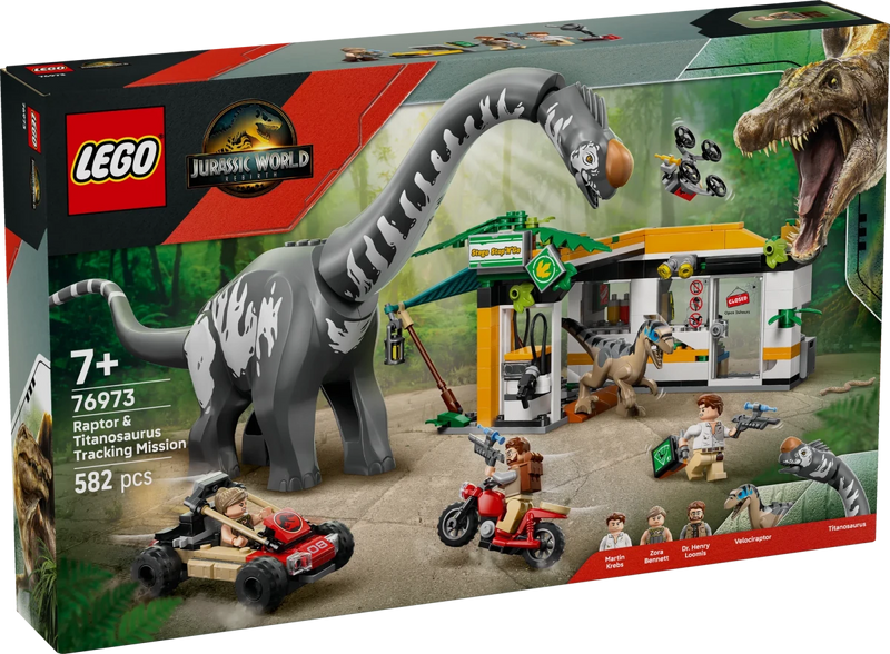 Alla ricerca del Raptor e del Titanosauro - 76973 - Il Mattoncino