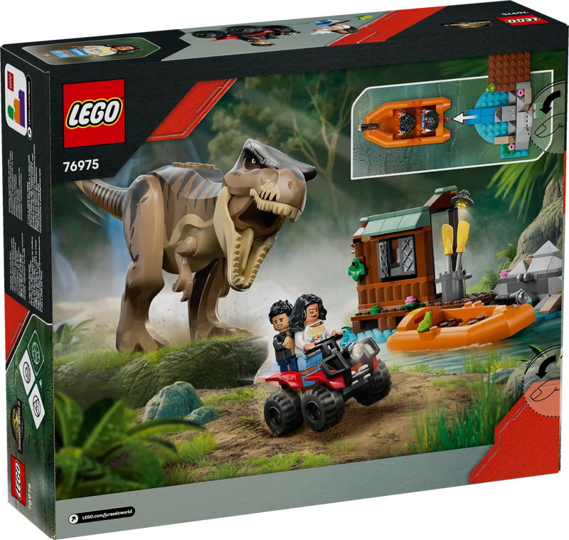 Fuga sul fiume dal T. rex - 76975 - Il Mattoncino