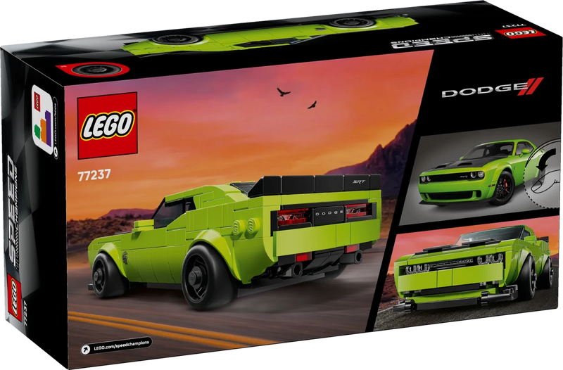Sports Car Dodge Challenger SRT Hellcat - 77237 - Il Mattoncino
