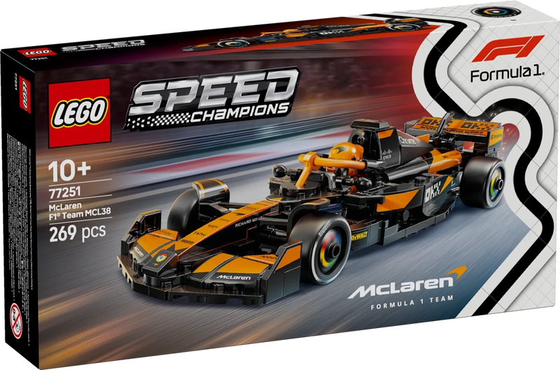 Auto da corsa McLaren F1® Team MCL38 - 77251 - Il Mattoncino