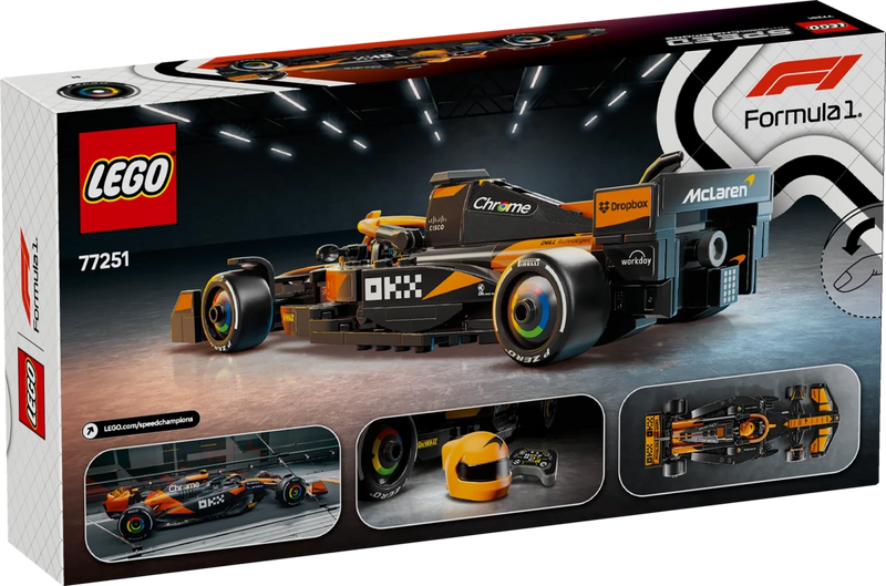Auto da corsa McLaren F1® Team MCL38 - 77251 - Il Mattoncino