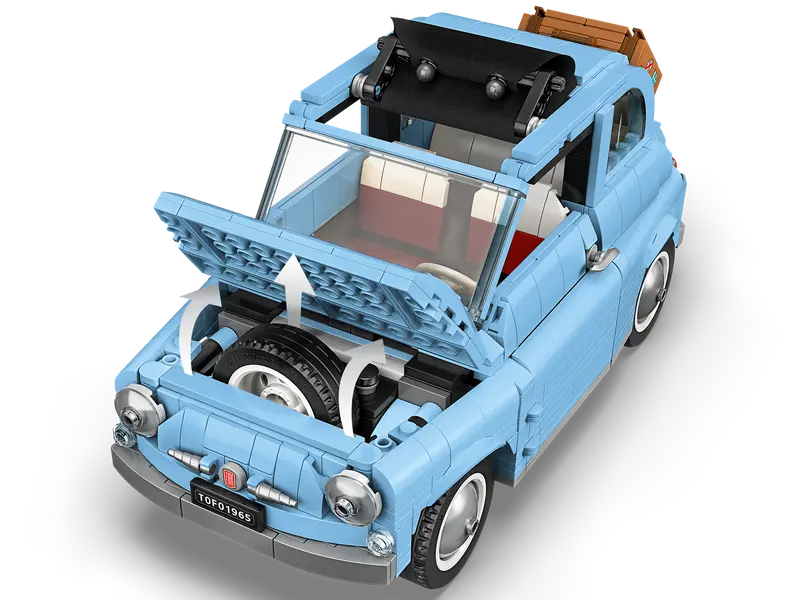Fiat 500 azzurra - 77942
