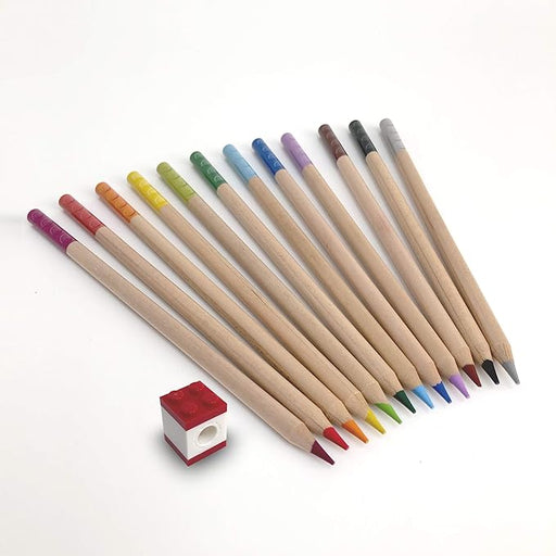 LEGO Kit 12 matite colorate - 52064 - Il Mattoncino