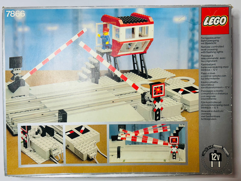 GEBRAUCHT - Fernbedienbares Bahnübergang 12V - 7866
