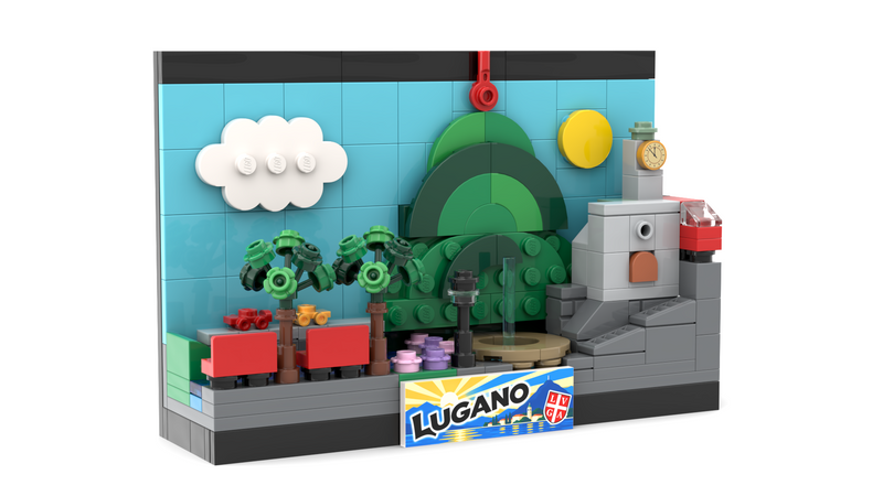 Ticino Icons – Cartolina Lugano