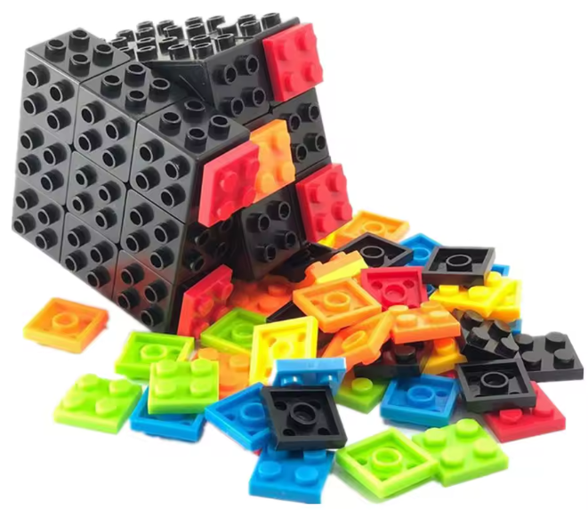 Cubo Magico 3x3x3 - Magic Brick Cubeo - Il Mattoncino