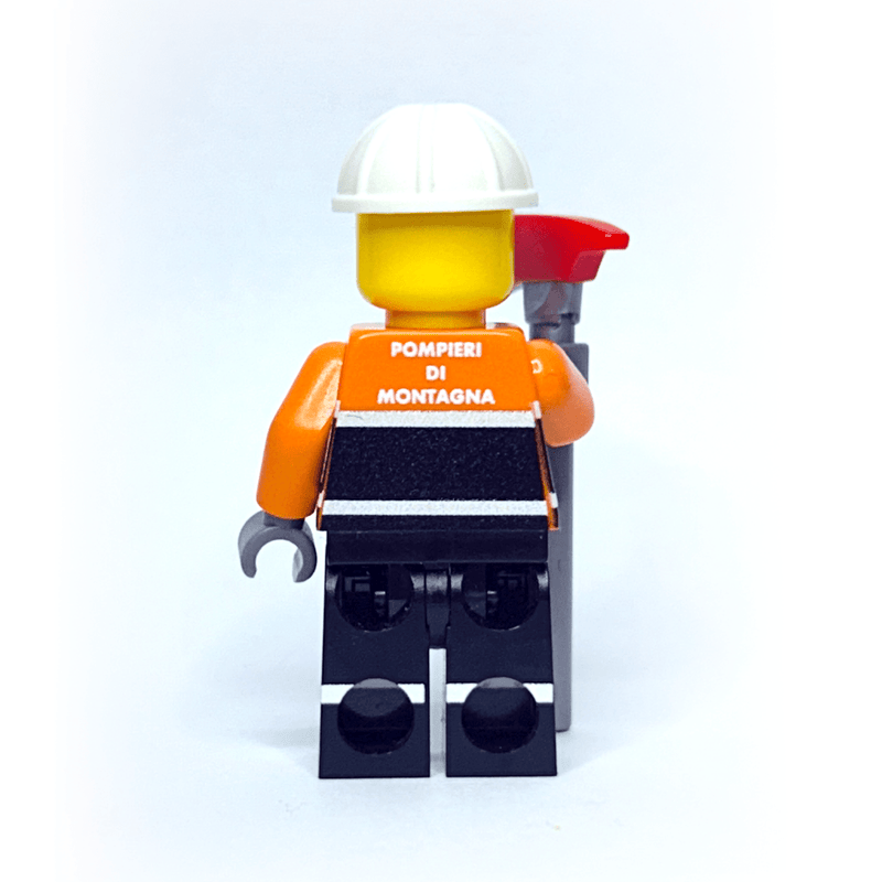 Minifigura Pompiere di Montagna - Il Mattoncino
