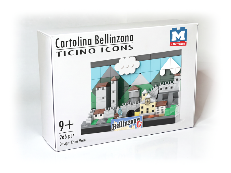 Ticino Icons – Cartolina Bellinzona