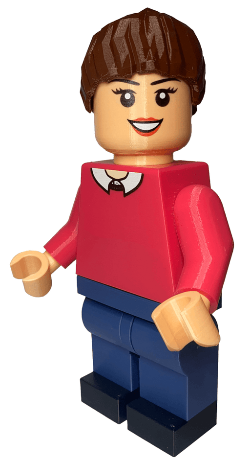 Omino XL personalizzato - Il Mattoncino