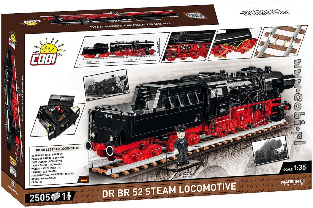 Locomotiva  serie BR 52 modello civile / 2505 pz 6282
