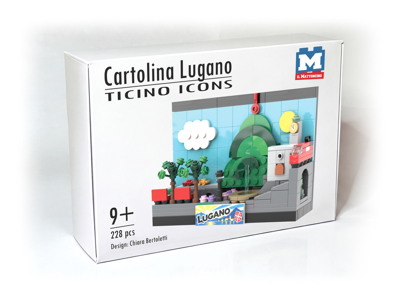 Ticino Icons – Cartolina Lugano