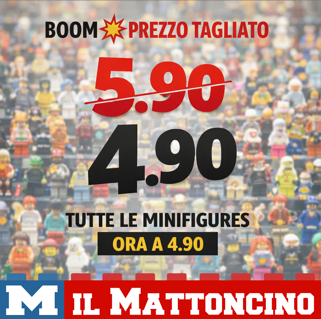 Nuovo prezzo per le minifigures