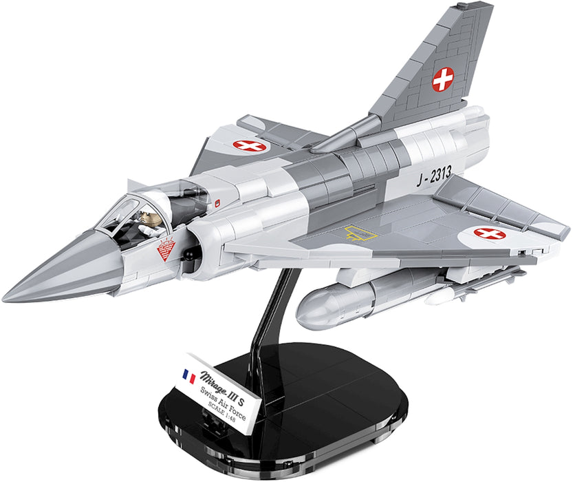 Mirage III S Swiss AF / 453 pcs Forces aériennes suisses 1:48 - COBI 5827