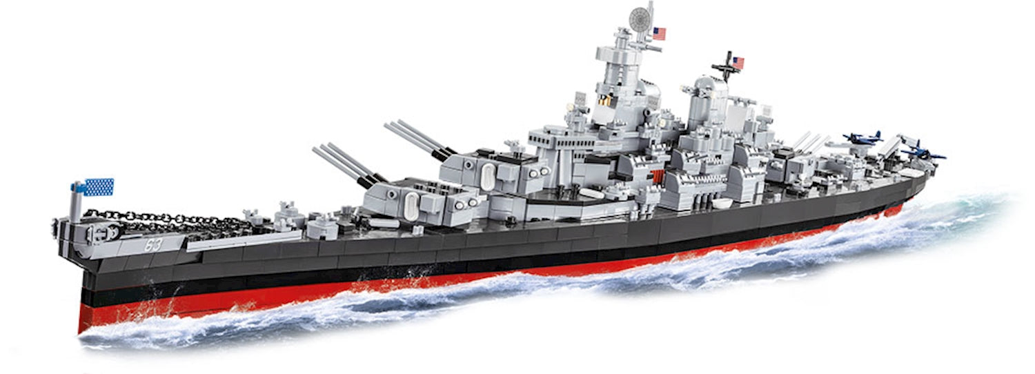 Battleship Missouri (BB-63) / 2655 pcs - COBI 4837