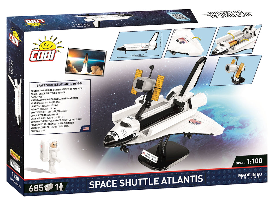 Space Shuttle Atlantis / 685 pcs - COBI 1930