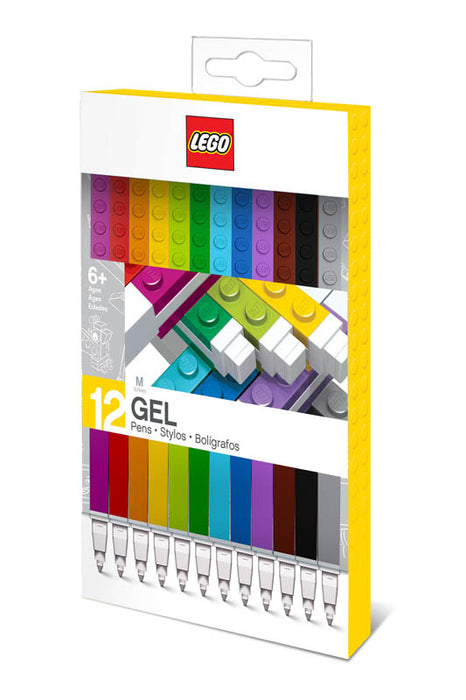 LEGO Set di 12 penne Gel - 51639