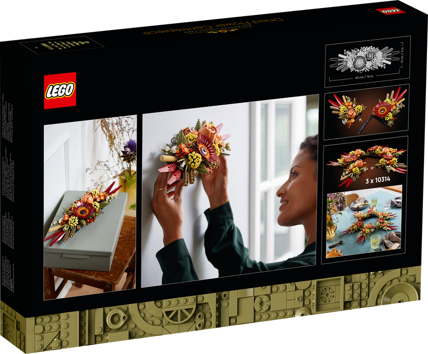 LEGO 10314 Centrotavola di fiori secchi - 10314