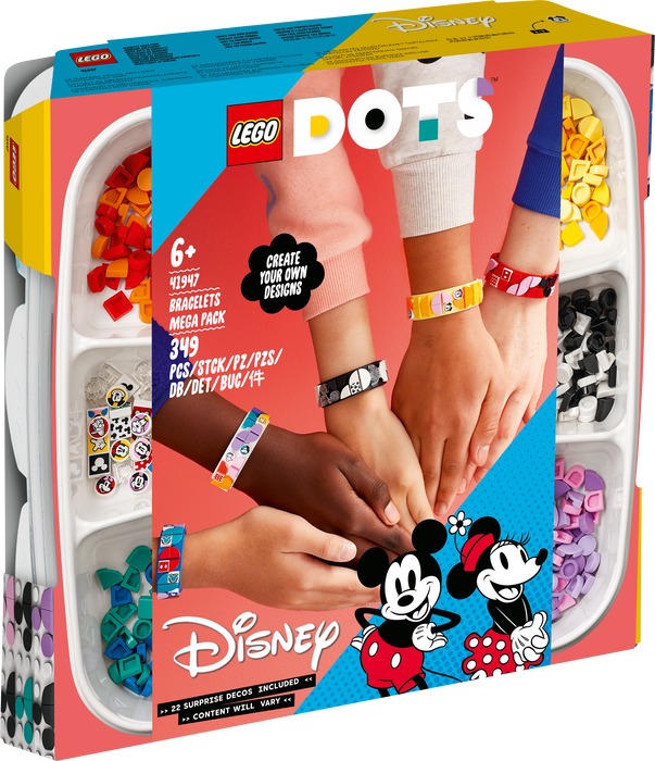 Multipack Bracelets Mickey and friends - 41947