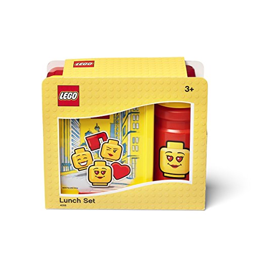 ROOM Copenhagen  LEGO LUNCH SET ICONIC GIRL Bright Red - ROOM Copenhagen - 4058