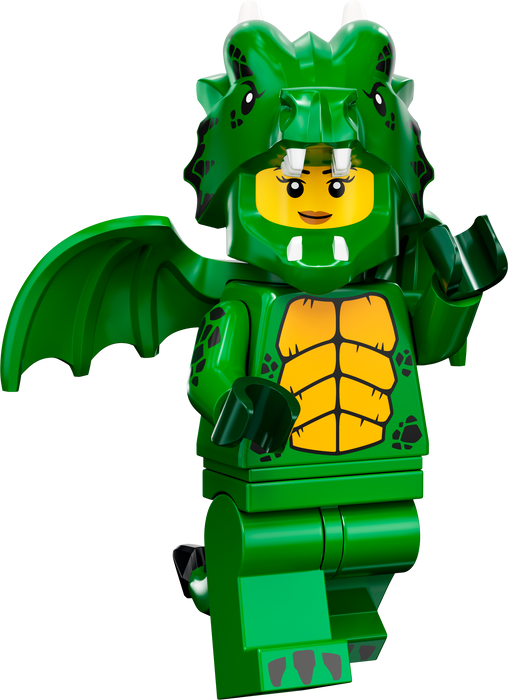 12 Costume da drago verde - 71034