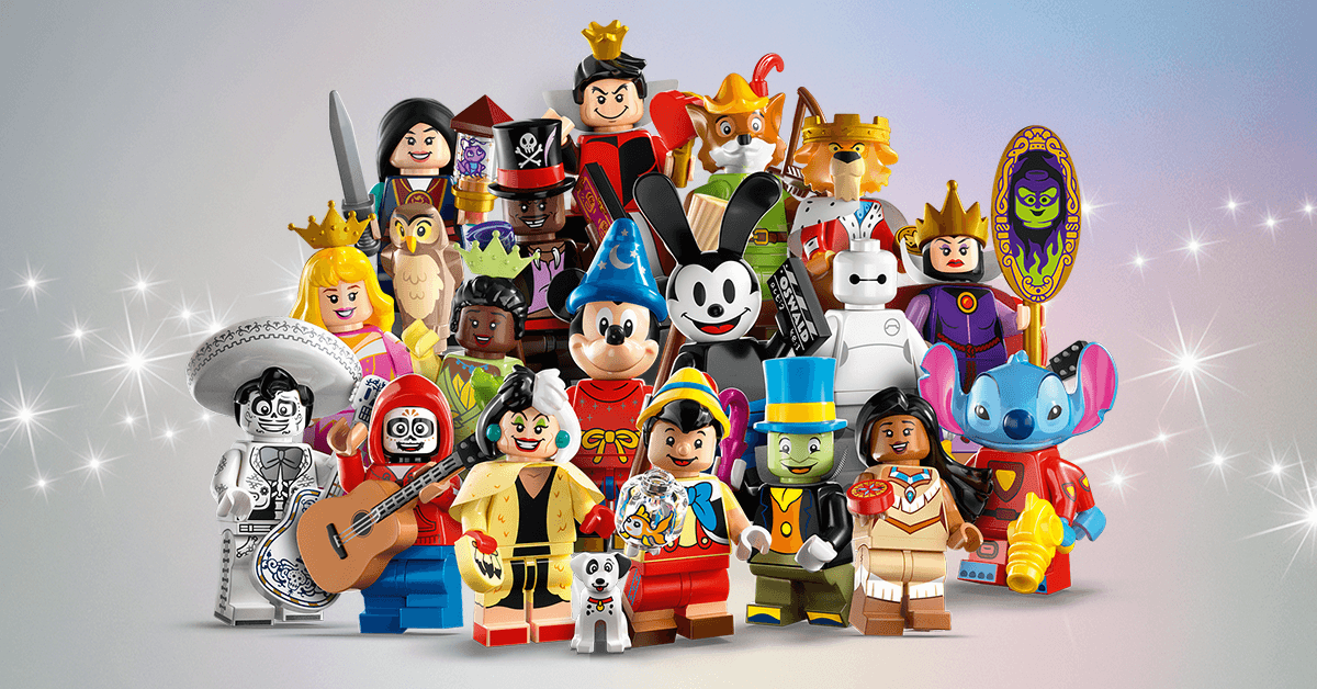 SERIE COMPLETA LEGO® Minifigures - Disney 100 - 71038