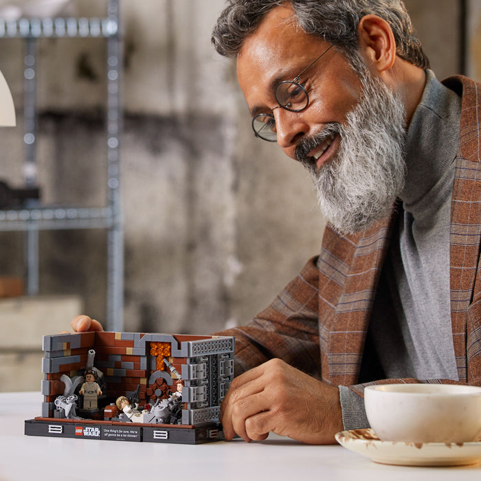 Diorama Compattatore di rifiuti Morte Nera 75339 — Il Mattoncino