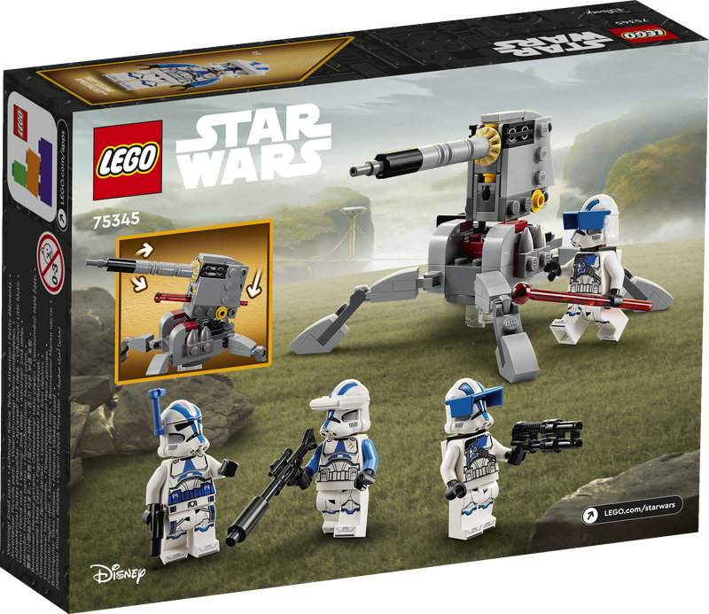 Battle Pack Clone Troopers™ Legione 501 - 75345
